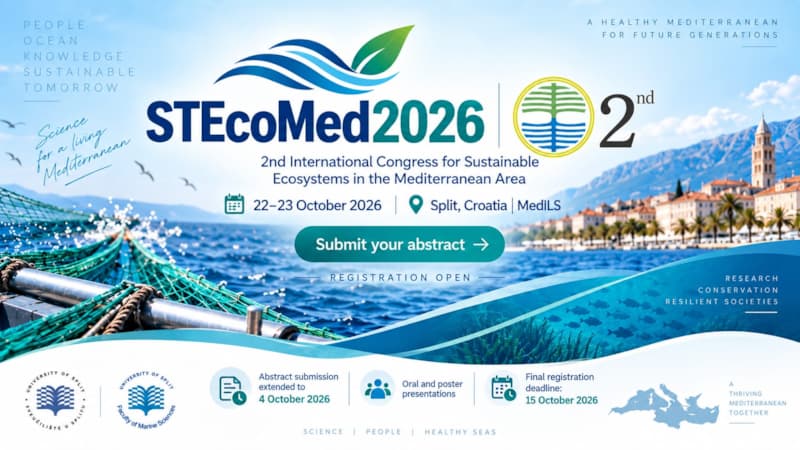 2. međunarodni kongres o održivim ekosustavima na području Mediterana – STEcoMED2026